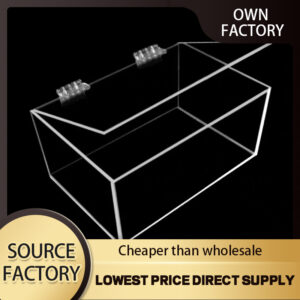 Clear acrylic box