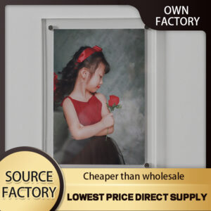 Photo wall transparent card